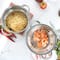 Oster Sangerfield 5qt. Stainless Steel Pasta Pot with Steamer Insert and Basket